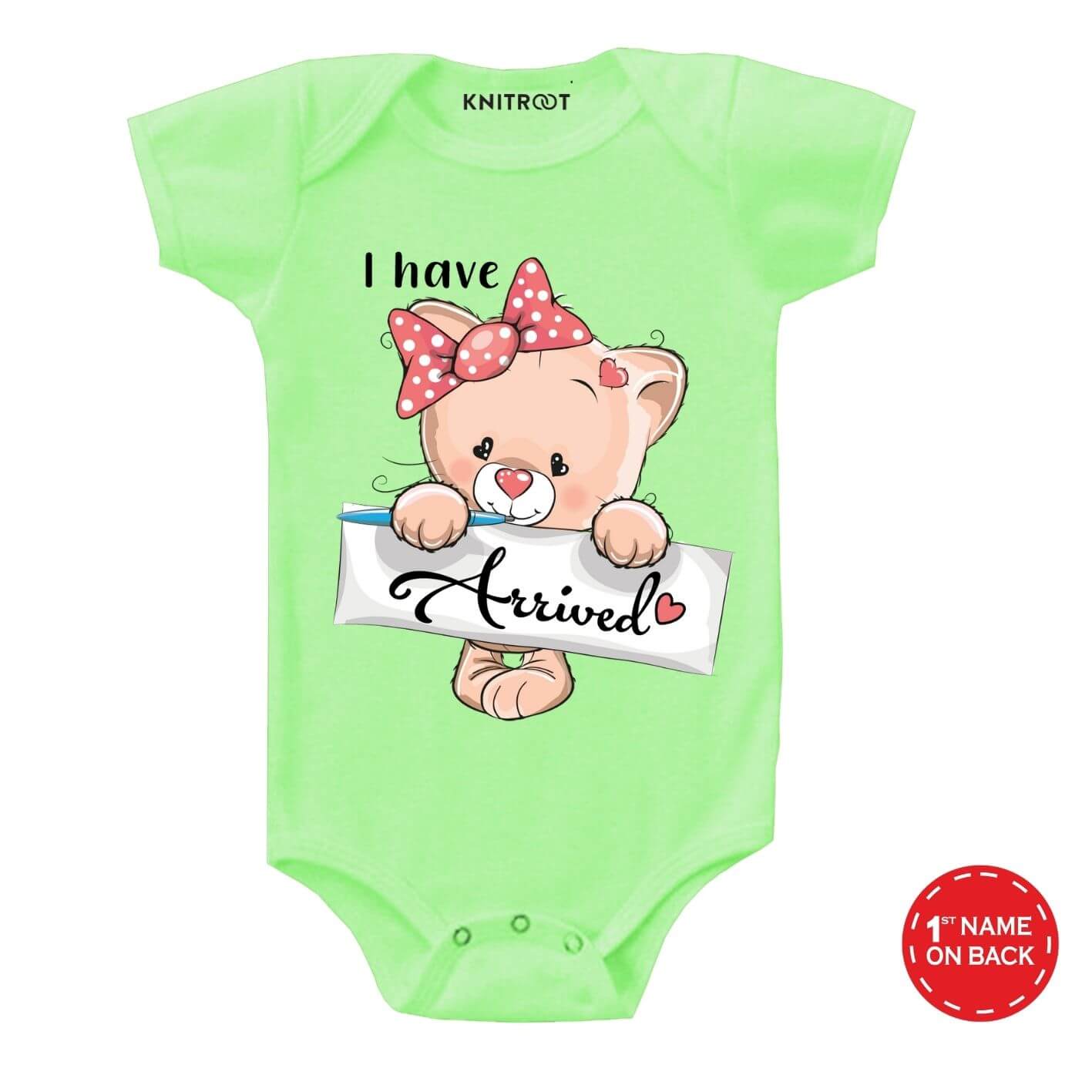I have arrived Baby wear