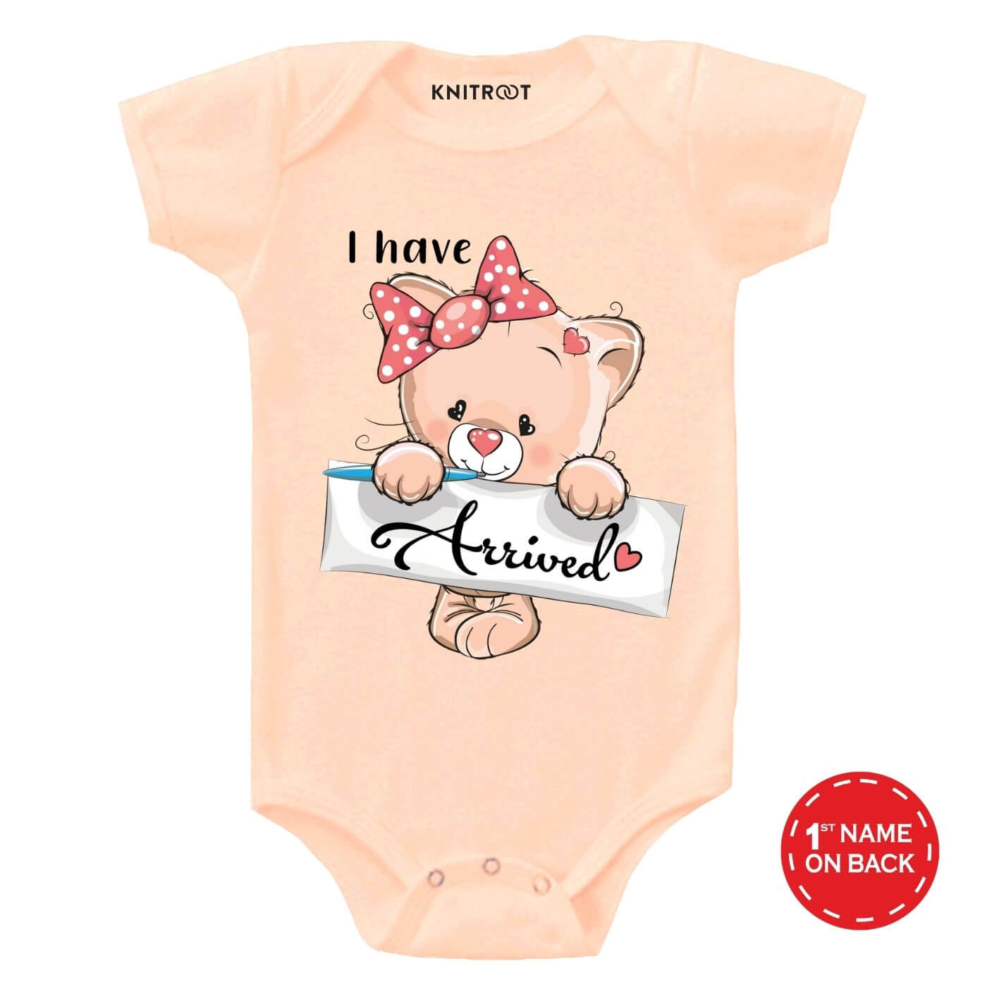 I have arrived Baby wear