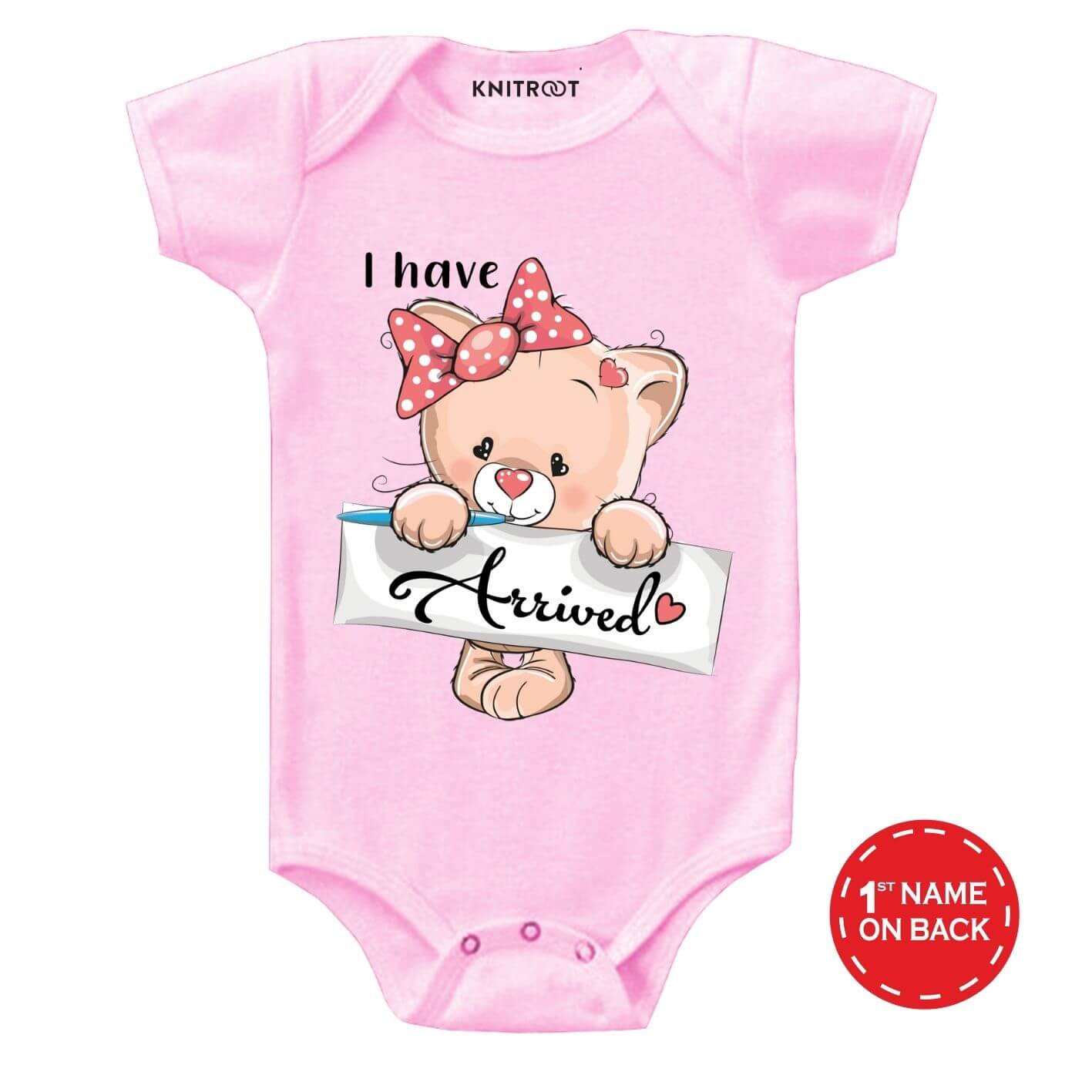 I have arrived Baby wear