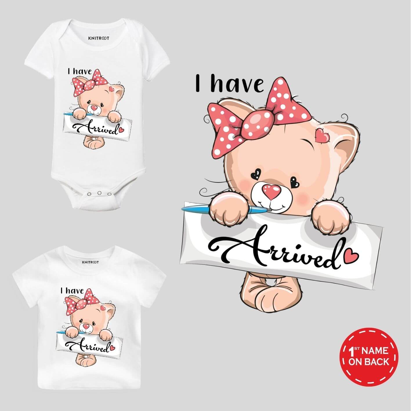 I have arrived Baby wear I have arrived Baby wear