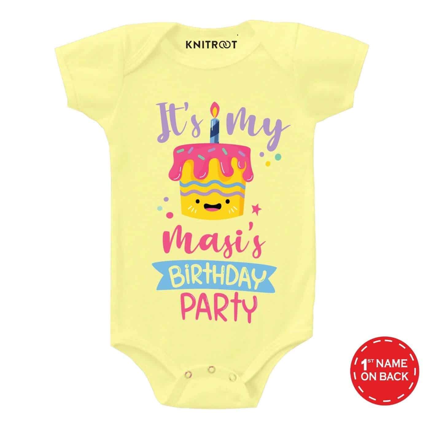 It's Masi Birthday Baby Wear