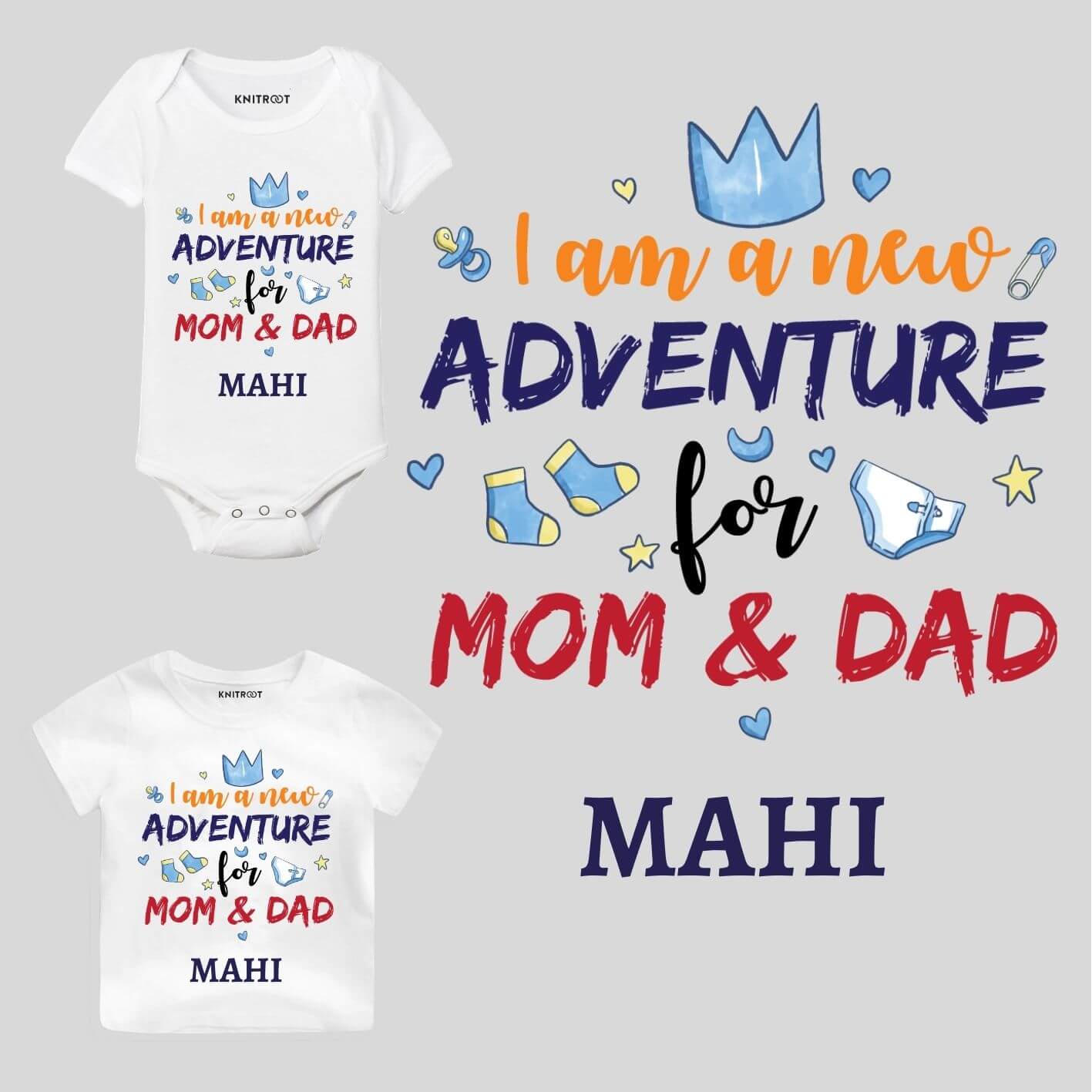 New Adventure Baby wear New Adventure For Mom & Dad Baby wear