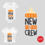 New to crew design baby outfit