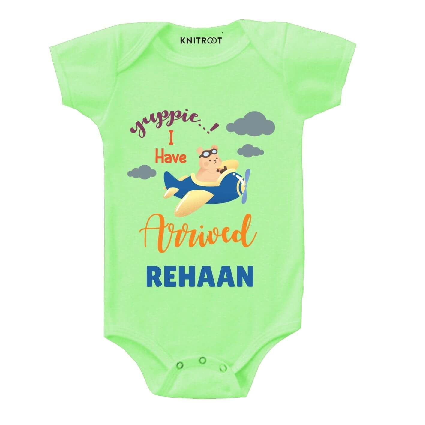 Yuppie i arrived Baby wear