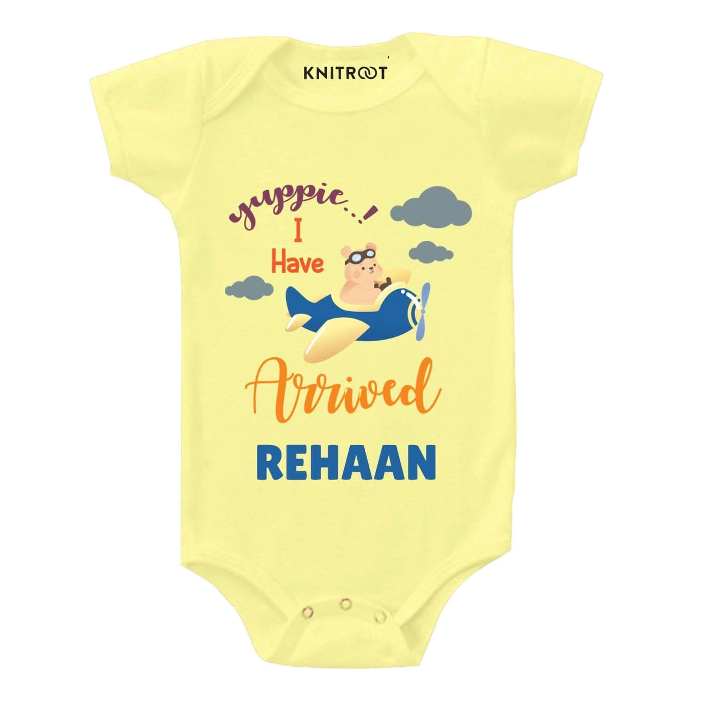 Yuppie i arrived Baby wear