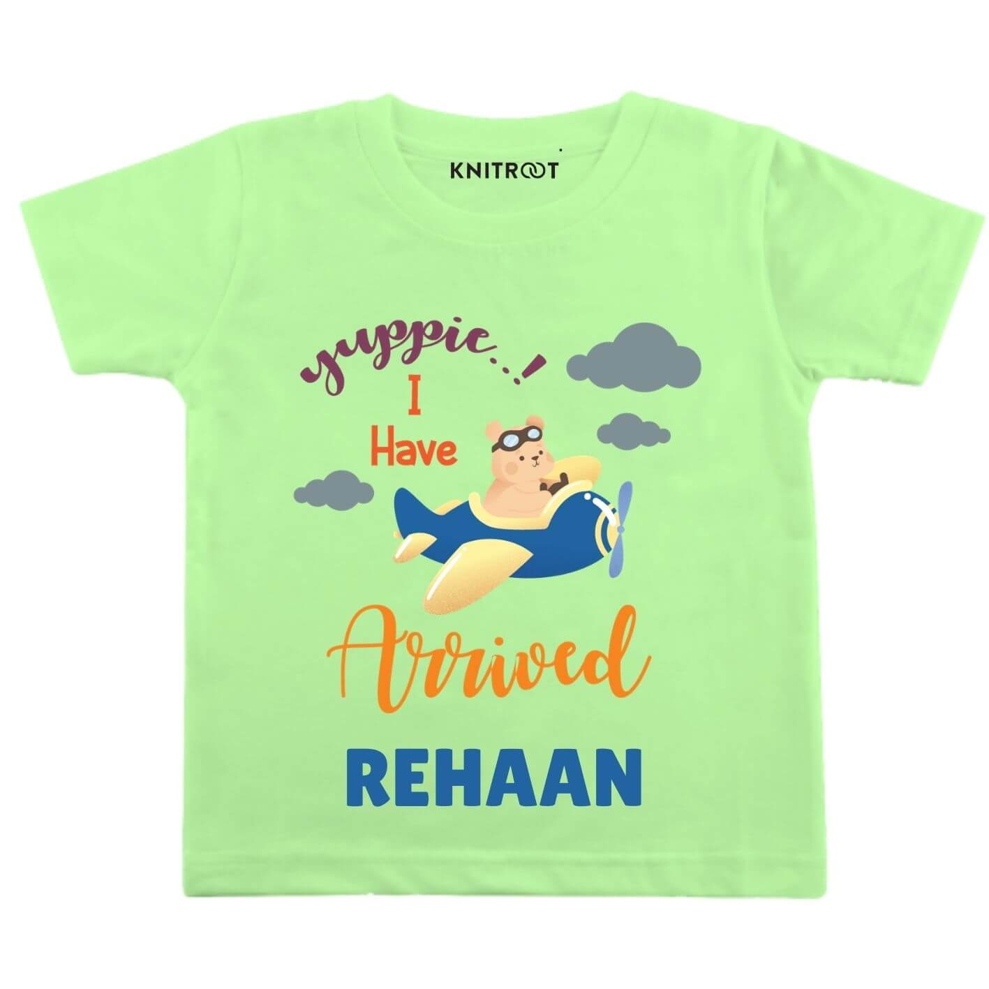 Yuppie i arrived Baby wear