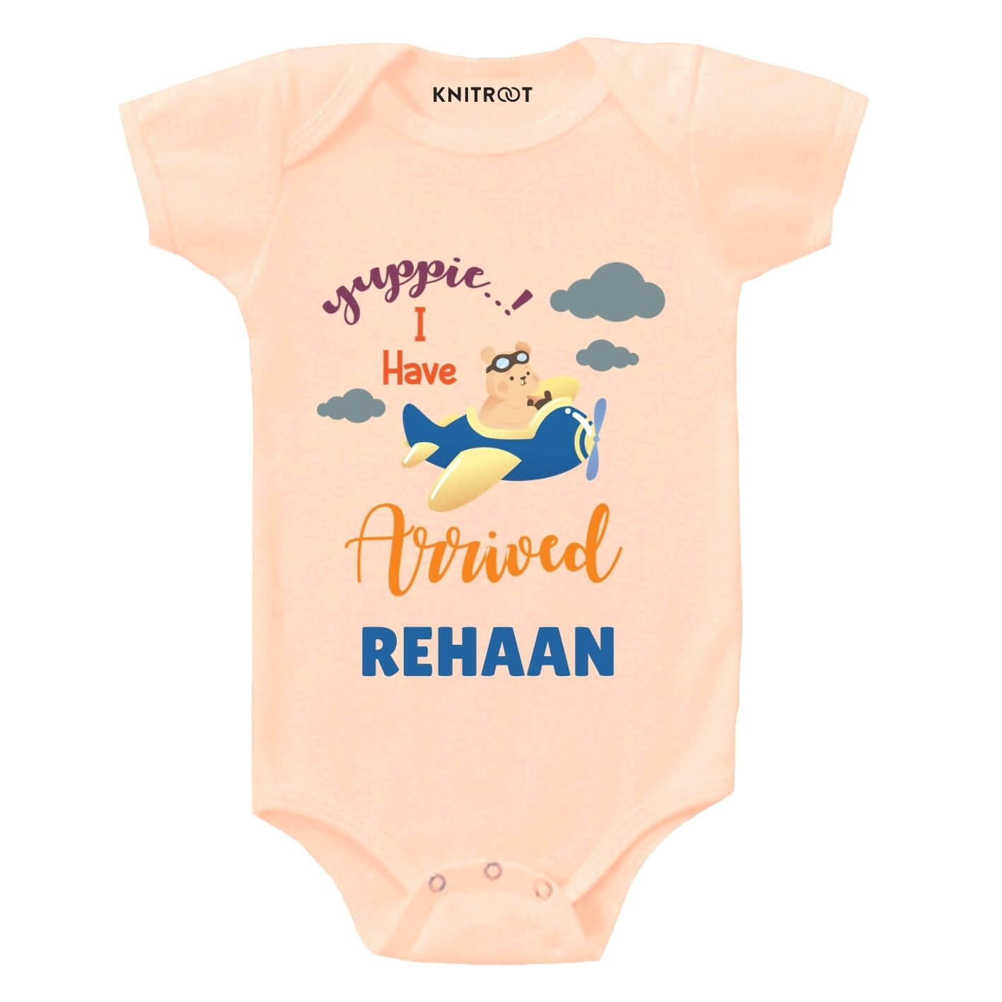 Yuppie i arrived Baby wear