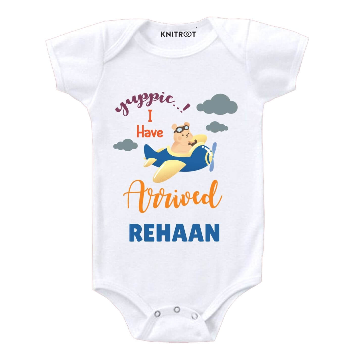 Yuppie i arrived Baby wear