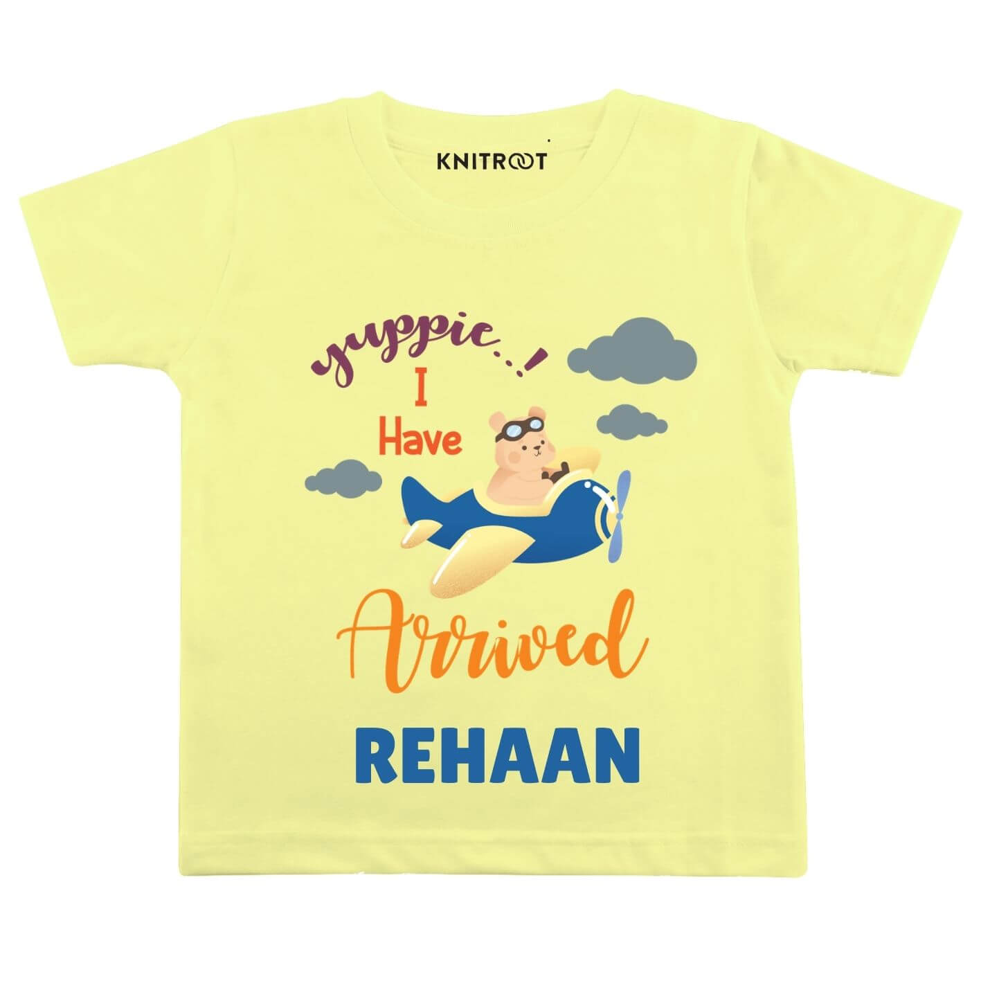Yuppie i arrived Baby wear