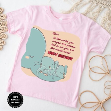 Mom birthday personalized wear