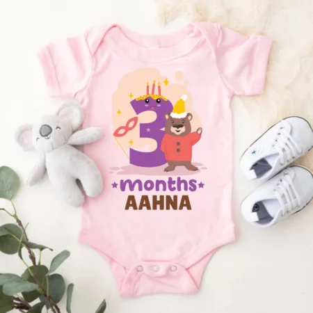 3rd month baby birthday