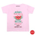 happy mothers day onesie and tees watermelon design