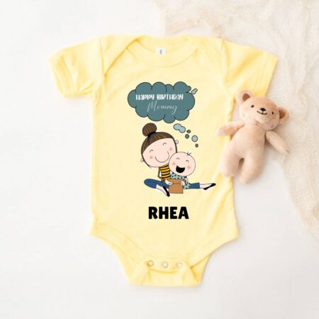 Happy birthday Mommy baby wear