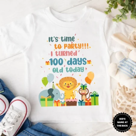 Party 100 days old baby wear