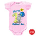 happy mothers day onesie and tees 1st mothers day