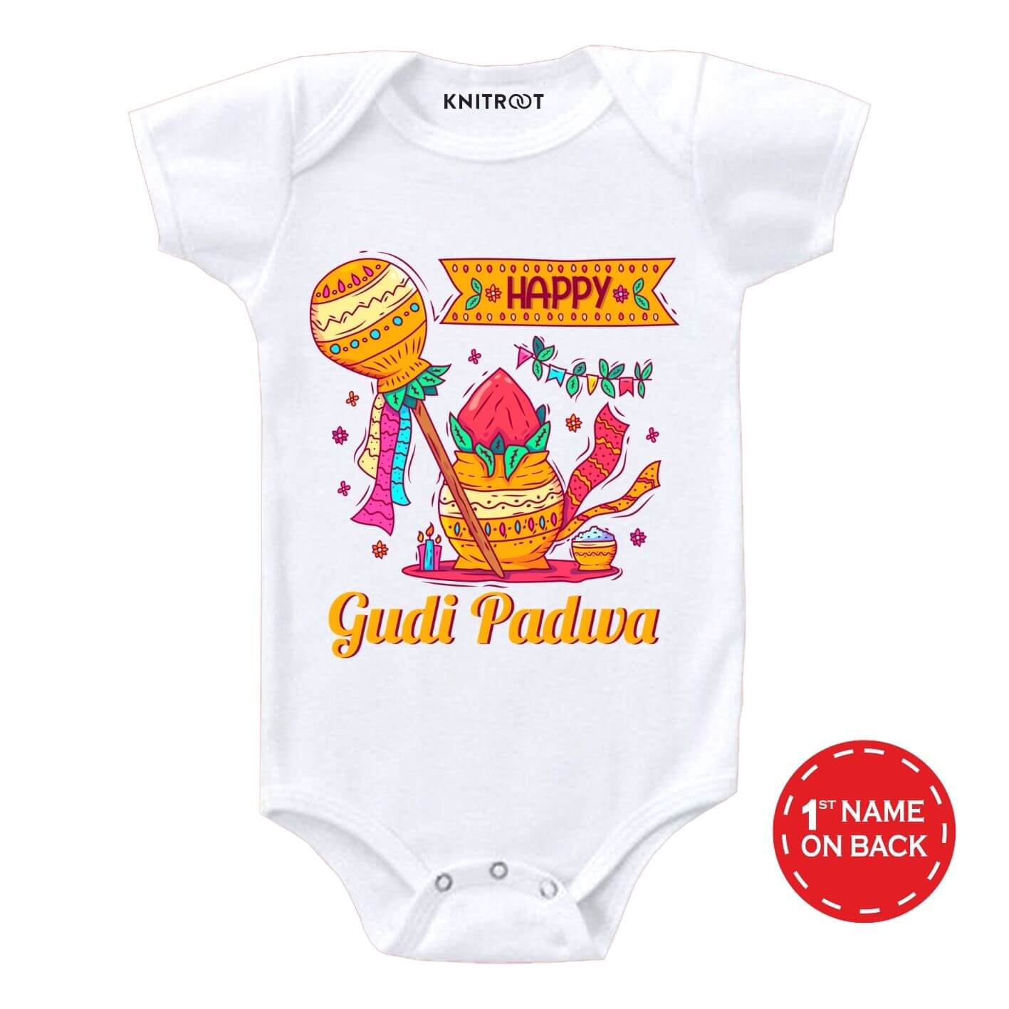 happy gudipadwa onesie