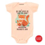 happy mothers day onesie and tees fox design