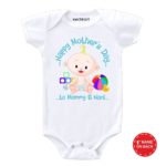 happy mothers day mommy and nani onesie and t shirt