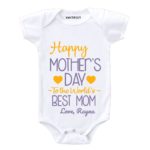 happy mothers day onesie and tees best mom