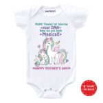 happy mothers day onesie and tees thanks for sharing dna