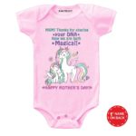 happy mothers day onesie and tees thanks for sharing dna