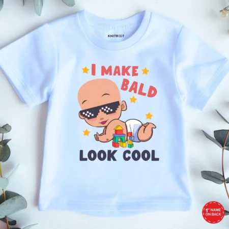 Bald look cool Baby Wear