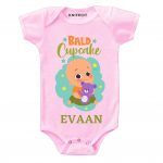 Bald Cupcake Baby Outfit