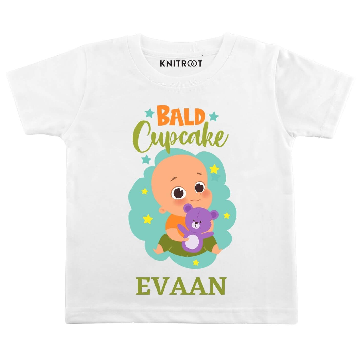 Bald Cupcake Baby Outfit