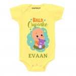 Bald Cupcake Baby Outfit