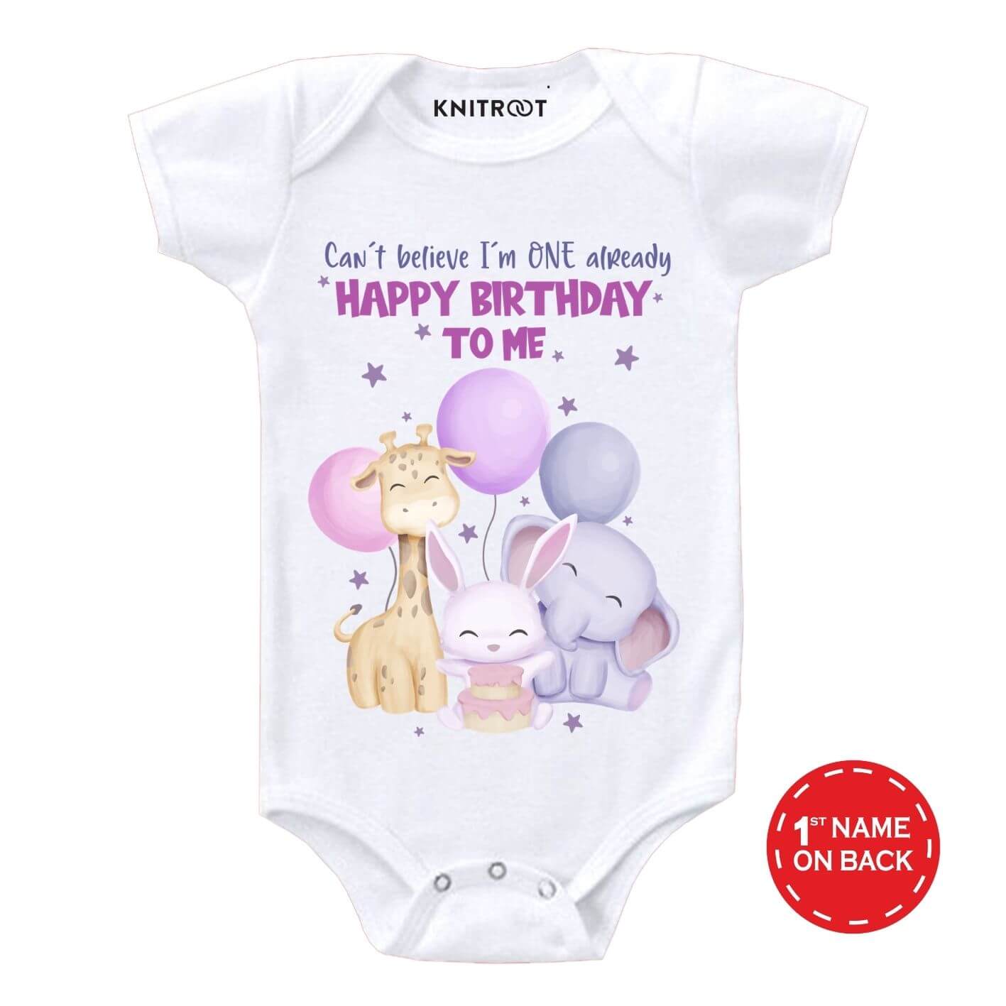 Believe I'm one Baby wear