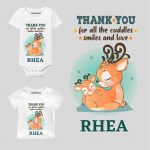 Cute Deer Personalized wear