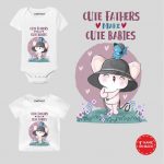 1st father's day t shirt for baby