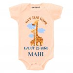 Daddy is here Baby Outfit