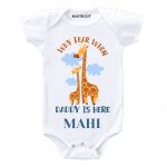 Daddy is here Baby Outfit