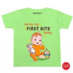 First Bite Baby Outfit