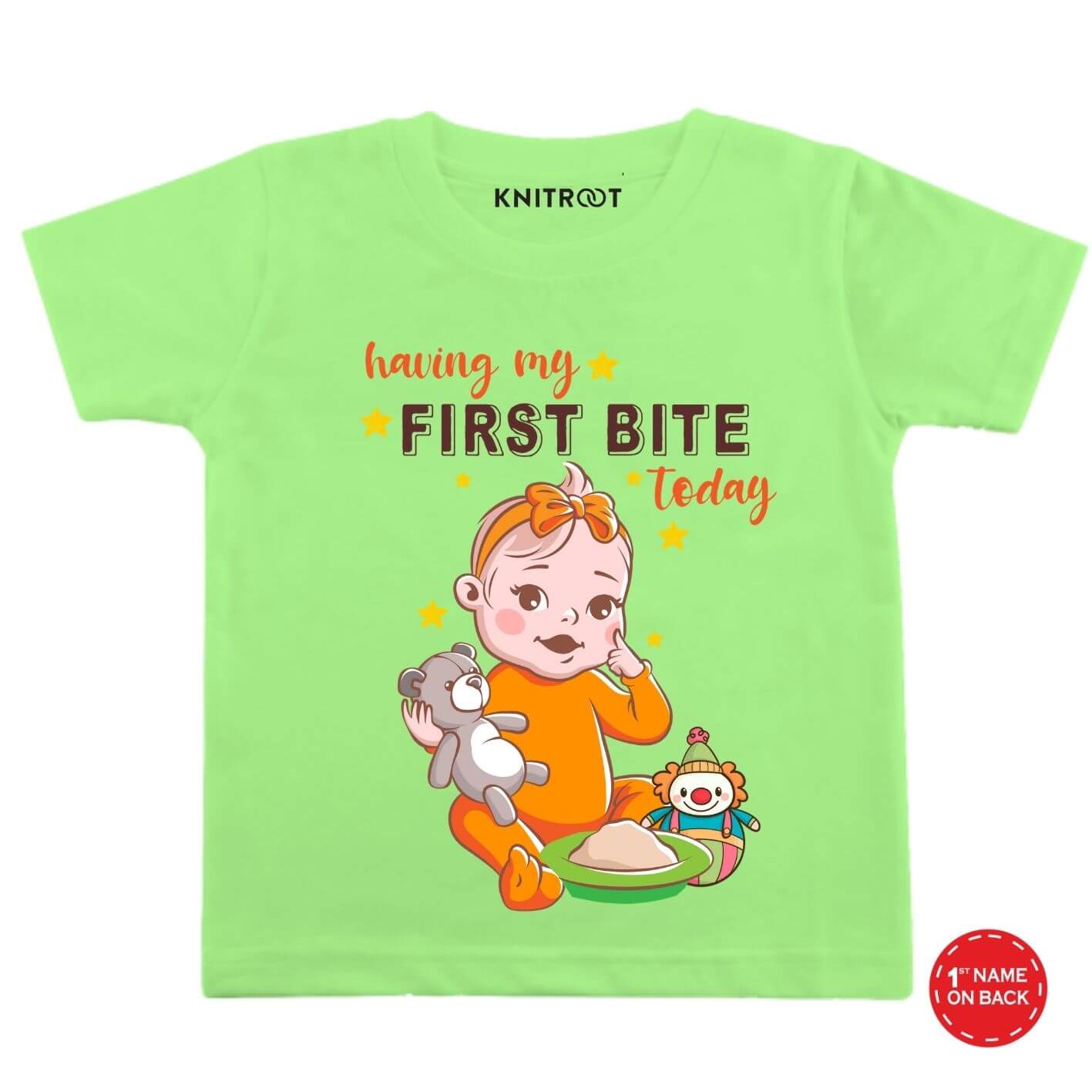 First Bite Baby Outfit