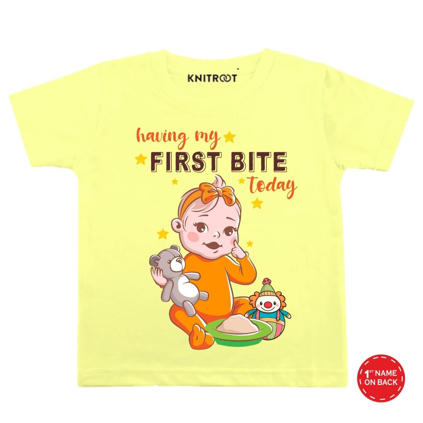 First Bite Baby Outfit