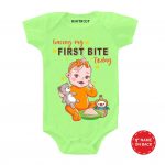 First Bite Baby Outfit