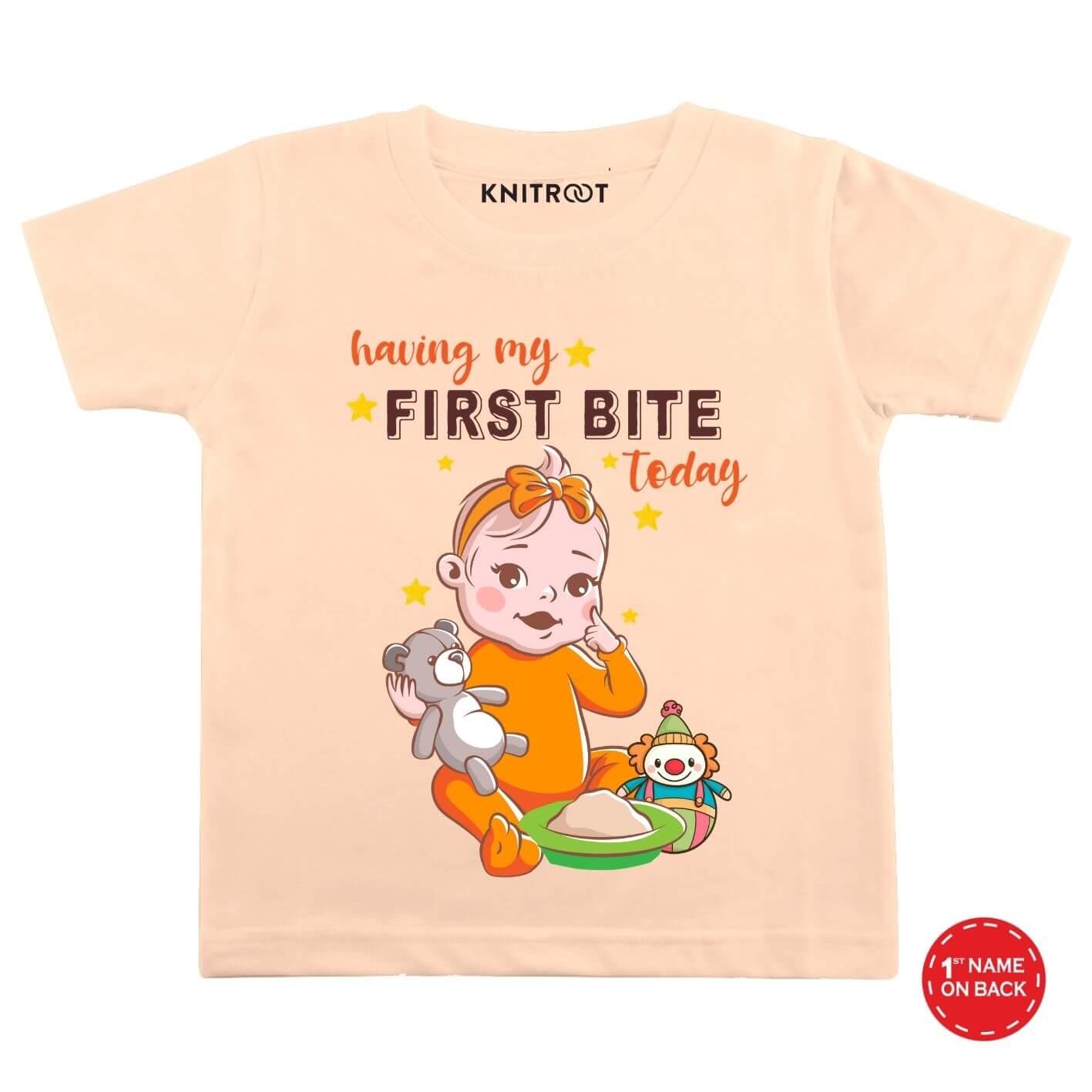 First Bite Baby Outfit