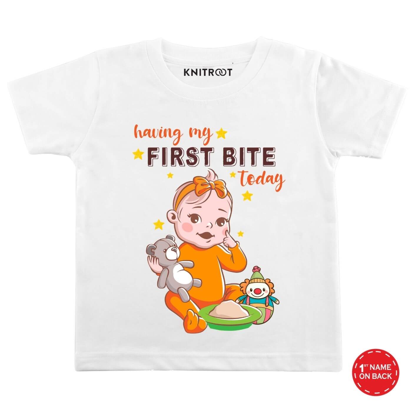 First Bite Baby Outfit