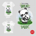 happy fathers day baby t shirt