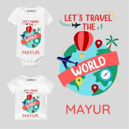 Let's Travel Baby Outfit