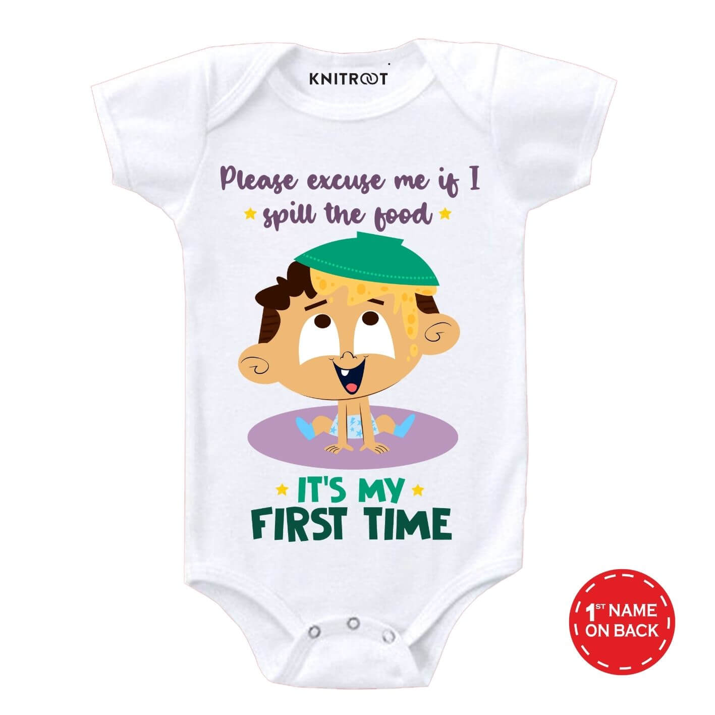 Spill Food Baby Outit