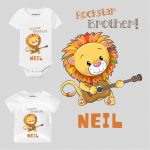 lion print t shirt