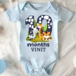 Mix Animal Theme 10 Month Birthday Wear