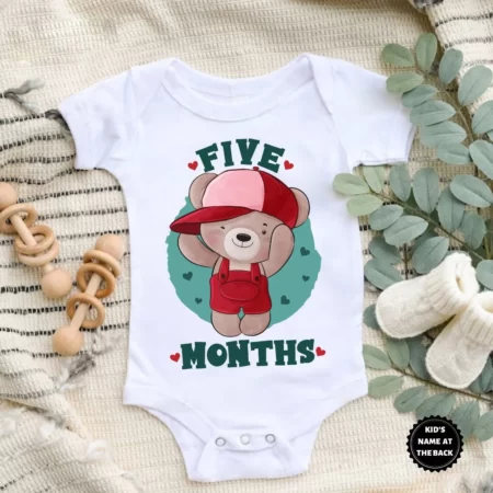 5 Month Baby Birthday Outfit
