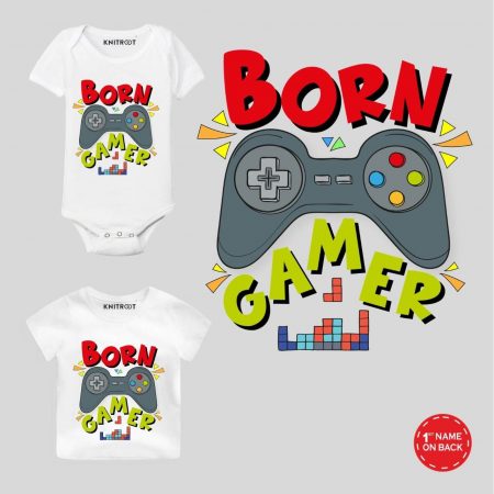 Born Gamer Personalized Clothes