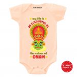 Colourful Onam Baby Wear