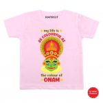 Colourful Onam Baby Wear