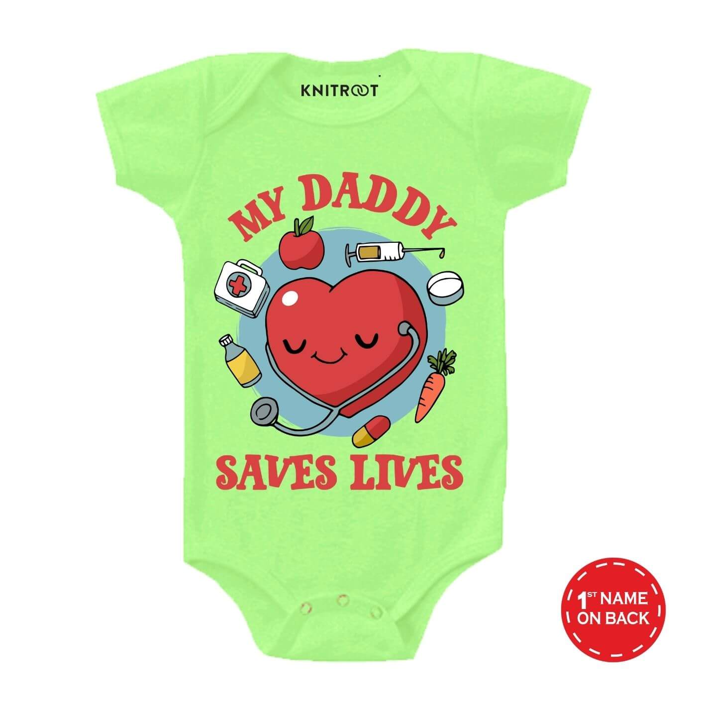 Daddy saves lives Kids Outfit
